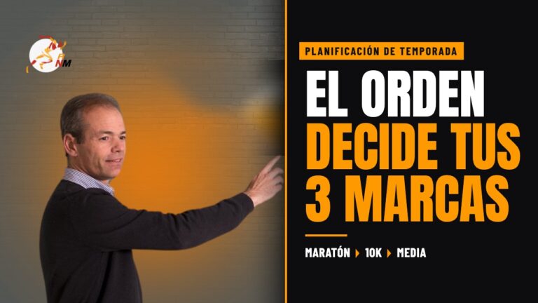 Luis del Águila señalando el titular: el orden decide tus 3 marcas