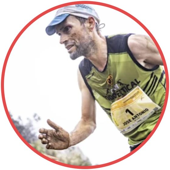 Fuerza para corredores sin pesas: José Antonio Bellido en competición de montaña